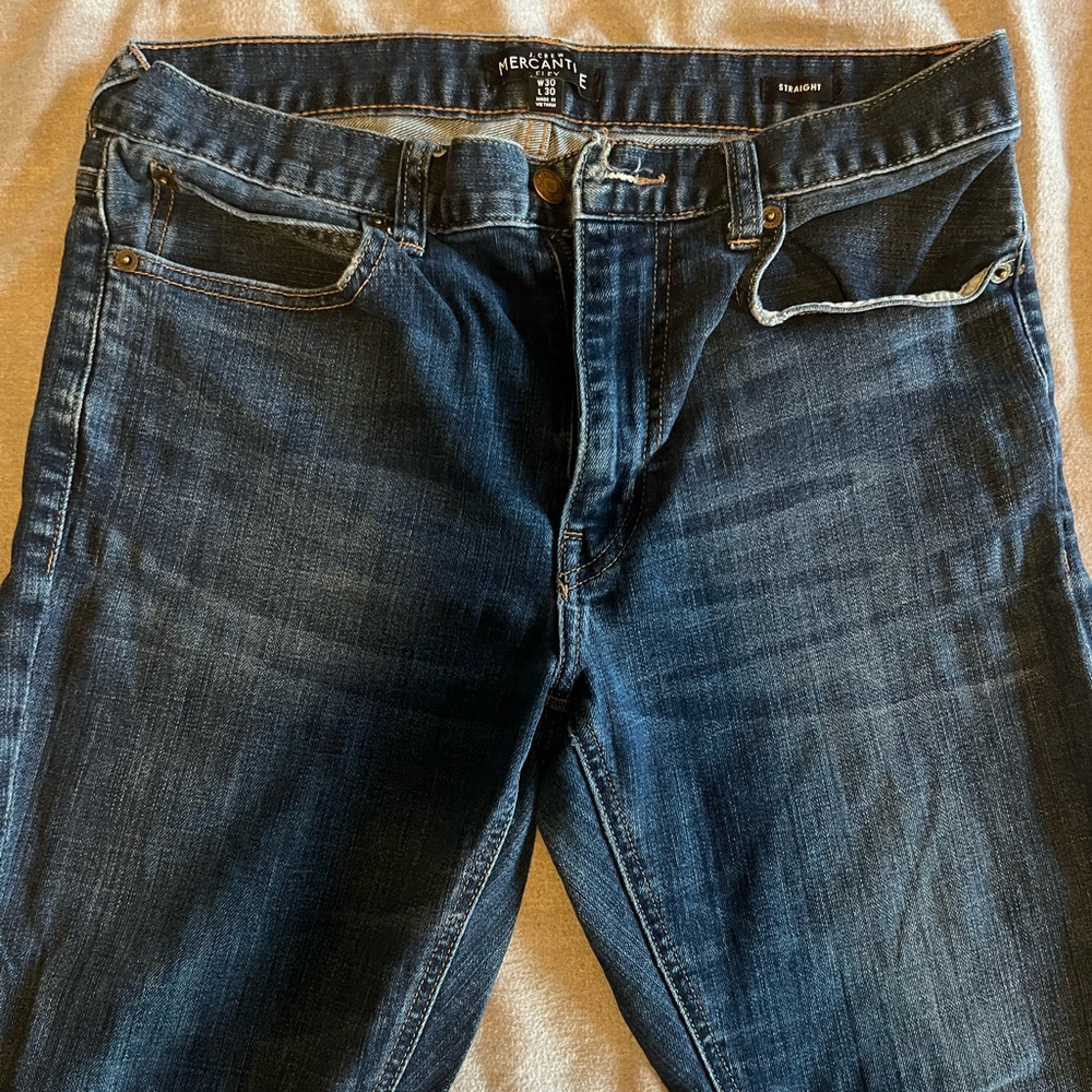 J Crew • Mercantile Straight Jeans